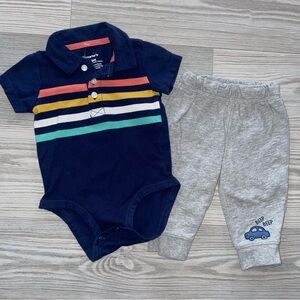 Baby Boys Two-Piece Outfit Size 6 Months